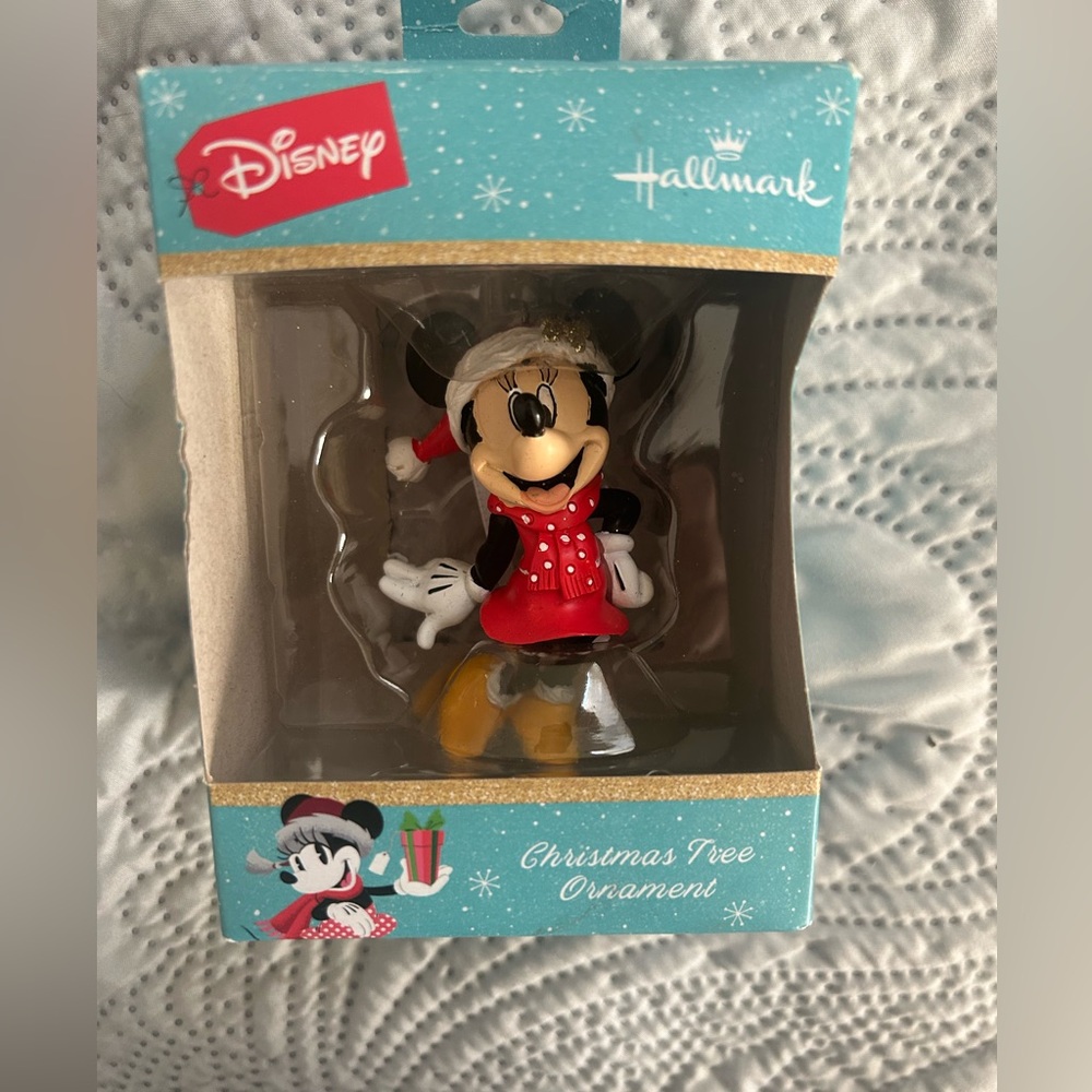 NIB Hallmark Minnie Mouse ornament. Never opened.